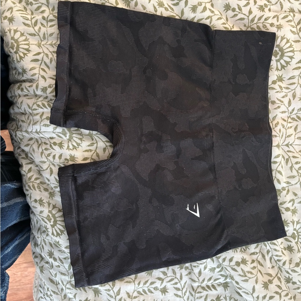 Black Camouflage Women’s  Shorts